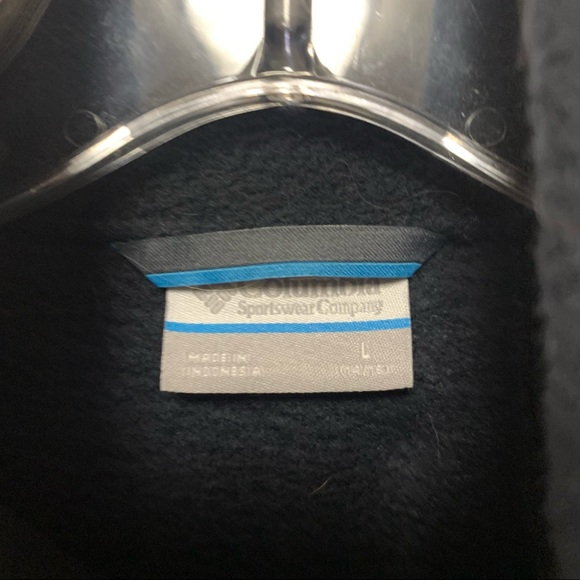 Columbia green/black fleece jacket - Picture 4 of 8